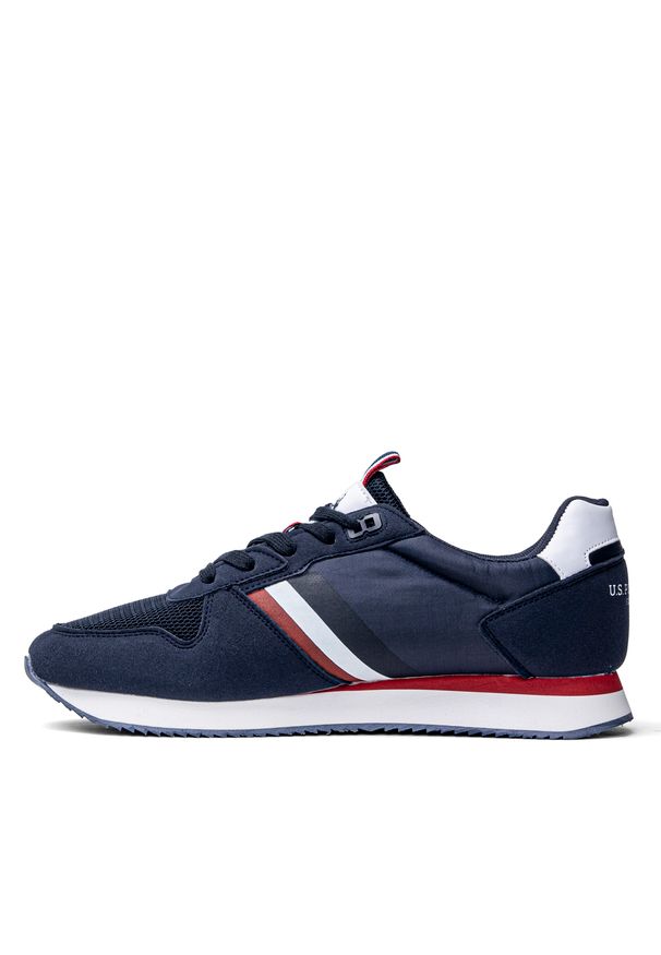 Sneakersy męskie granatowe U.S. Polo Assn Nobil006. Kolor: niebieski. Sezon: lato, jesień