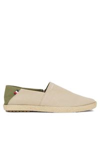 TOMMY HILFIGER - Espadryle Tommy Hilfiger. Kolor: beżowy