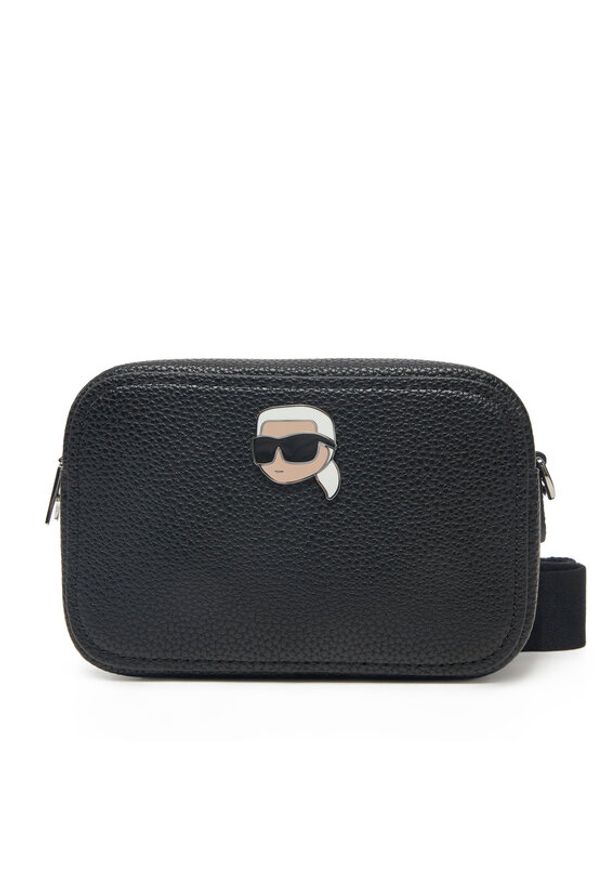 Karl Lagerfeld - KARL LAGERFELD Torebka A1W30494 Czarny. Kolor: czarny. Materiał: skórzane