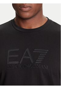 EA7 Emporio Armani T-Shirt 7M000898 AF10375 UC001 Czarny Regular Fit. Kolor: czarny. Materiał: bawełna
