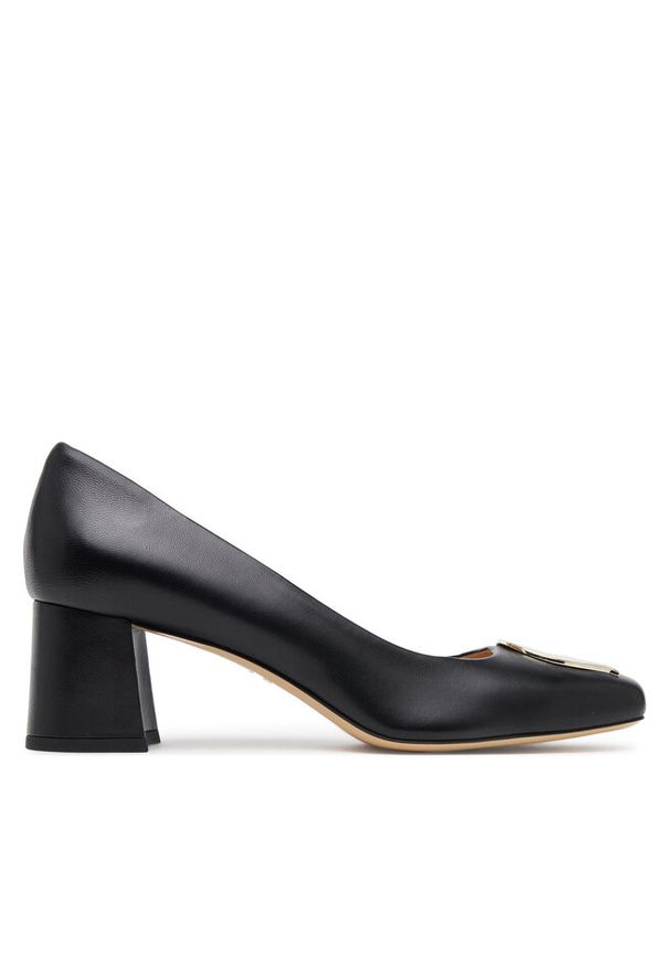 Półbuty Aigner. Kolor: czarny