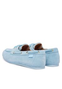 Love Moschino - LOVE MOSCHINO Mokasyny JA10101G1OIG0701 Niebieski jasny. Kolor: niebieski. Materiał: skóra, zamsz #6