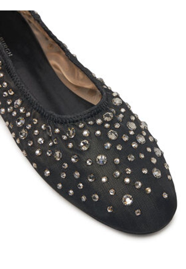 Tory Burch Baleriny 162066 Czarny. Kolor: czarny. Materiał: materiał