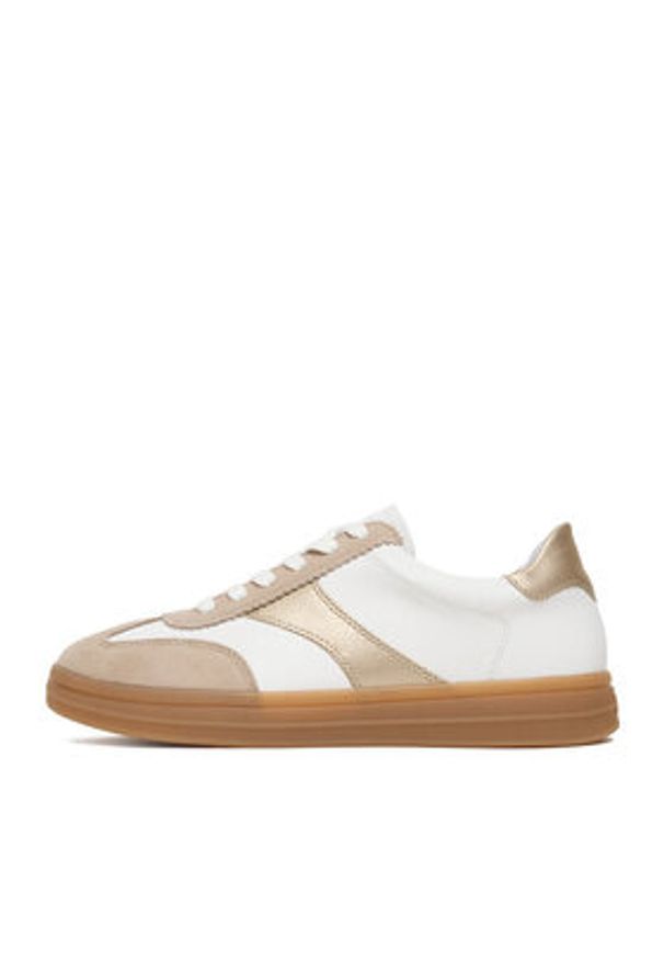 Remonte Sneakersy D2C01-81 Biały. Kolor: biały. Materiał: skóra, syntetyk