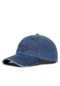 Czapka z daszkiem Tommy Jeans. Kolor: niebieski #1