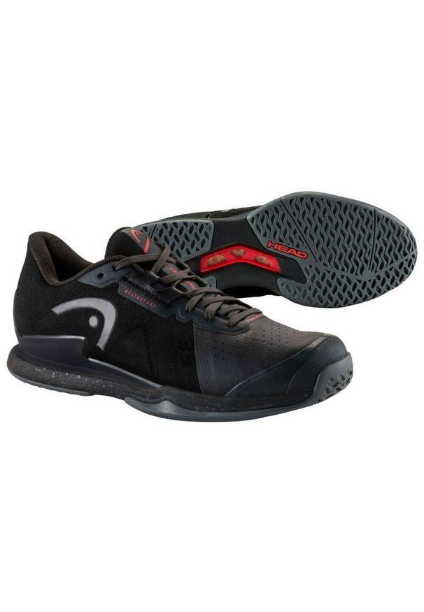 Buty do tenisa męskie Head Sprint Pro 3.5 Men. Kolor: czerwony, wielokolorowy, czarny. Sport: bieganie, tenis