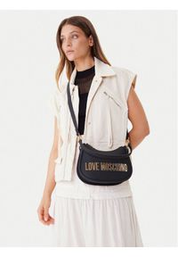 Love Moschino - LOVE MOSCHINO Torebka JC4027PP0NKD0000 Czarny. Kolor: czarny. Materiał: skórzane #1