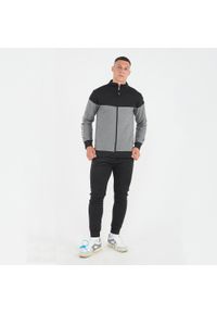 LEGEA - Komplet sportowy ILLINOIS dla dorosłych. Kolor: czarny. Materiał: dresówka. Sport: fitness #1