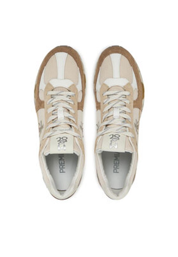 Premiata Sneakersy Mase Var 7241 Écru. Materiał: materiał