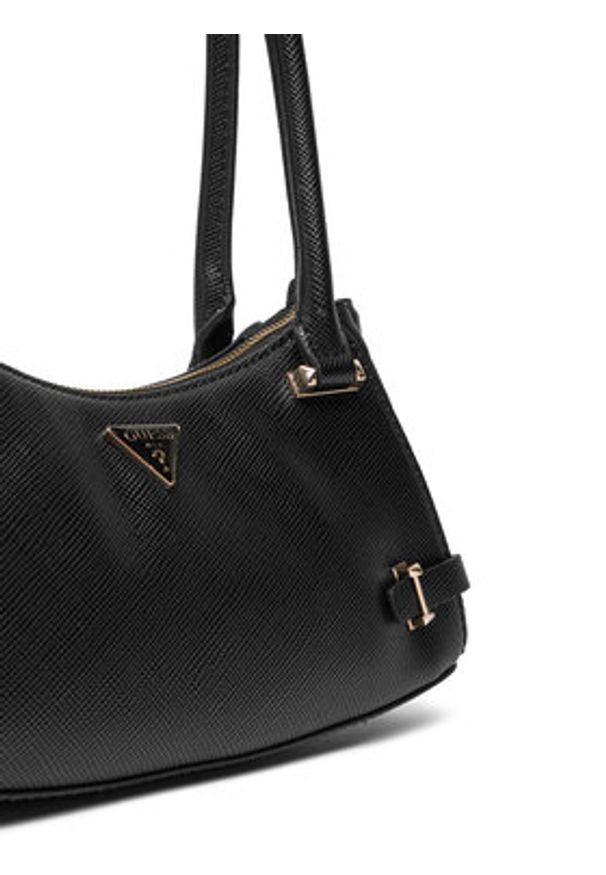 Guess Torebka Rosalba HWZG96 57170 Czarny. Kolor: czarny. Materiał: skórzane