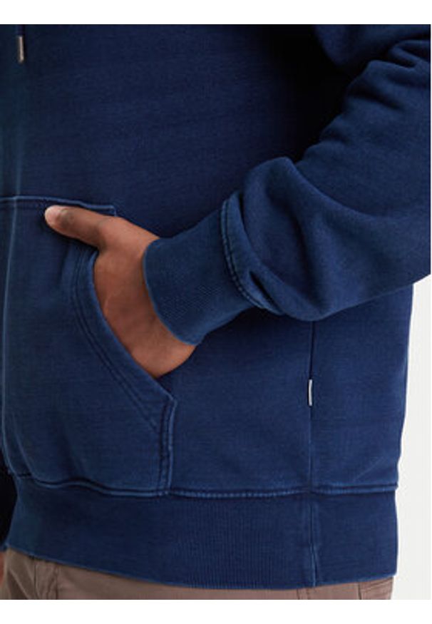 Guess Jeans Bluza M5YQ27 KCXQ1 Granatowy Regular Fit. Kolor: niebieski. Materiał: bawełna