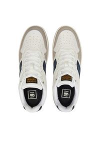 G-Star RAW - G-Star Raw Sneakersy Brend Lea Dnm M 2412 070501 Biały. Kolor: biały. Materiał: skóra #7