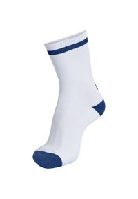 Skarpety sportowe dla dorosłych Hummel Elite Indoor Sock Low. Kolor: niebieski, biały, wielokolorowy