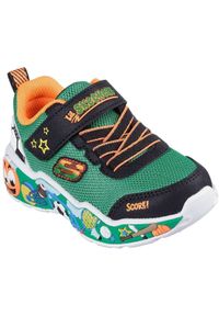 skechers - Buty sportowe dla dzieci Skechers Play Scene. Okazja: na uczelnię. Kolor: zielony. Materiał: materiał. Model: Skechers Sport. Sport: joga i pilates #1