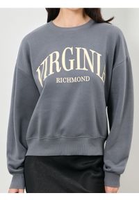 Sinsay - Bluza crewneck - szary. Kolor: szary #1