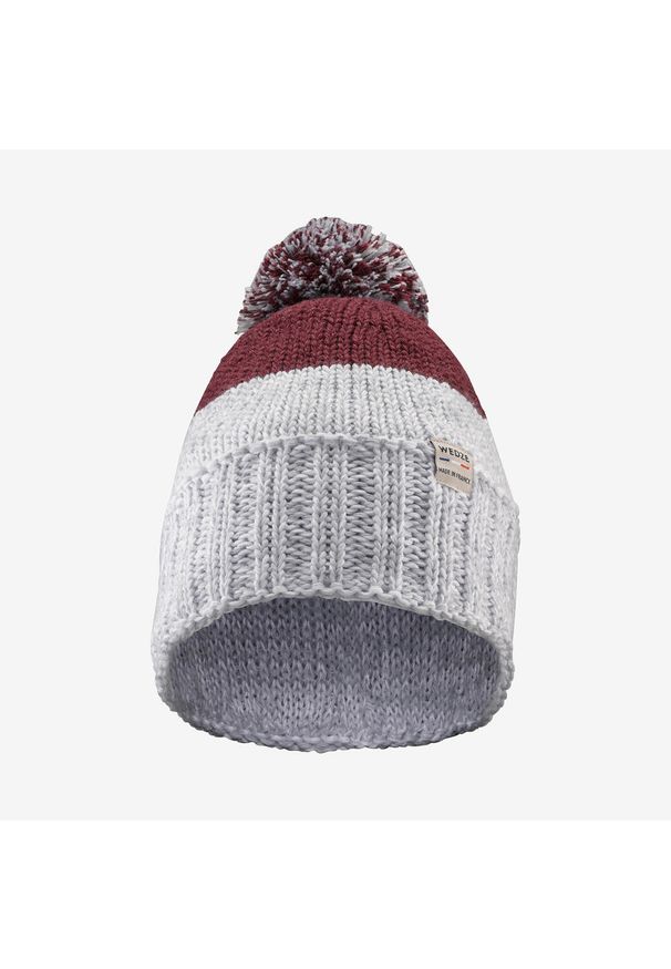 WEDZE - Czapka narciarska dla dorosłych Wedze Grand Nord FR 500. Kolor: fioletowy. Materiał: akryl, materiał. Sezon: zima. Styl: sportowy