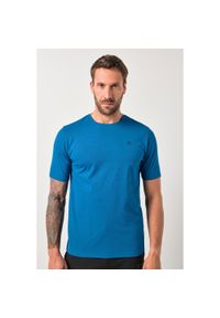 JAY-PI - Męska Koszulka funkcyjna fitness rękaw 1/2 szybkoschnący do roz. 7 XL. Kolekcja: plus size. Kolor: turkusowy, niebieski, wielokolorowy. Materiał: poliester, materiał. Sport: fitness #1