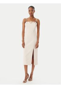 Rinascimento Sukienka koktajlowa CFC0122399003 Różowy Regular Fit. Kolor: różowy. Materiał: syntetyk. Styl: wizytowy #1