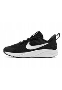 Nike - Buty na co dzień dziecięce NIKE STAR RUNNER 4 siateczka. Okazja: na co dzień. Kolor: czarny