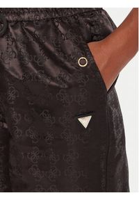 Guess Spodnie dresowe V5YB14 WHFU0 Czarny Regular Fit. Kolor: czarny. Materiał: syntetyk #3