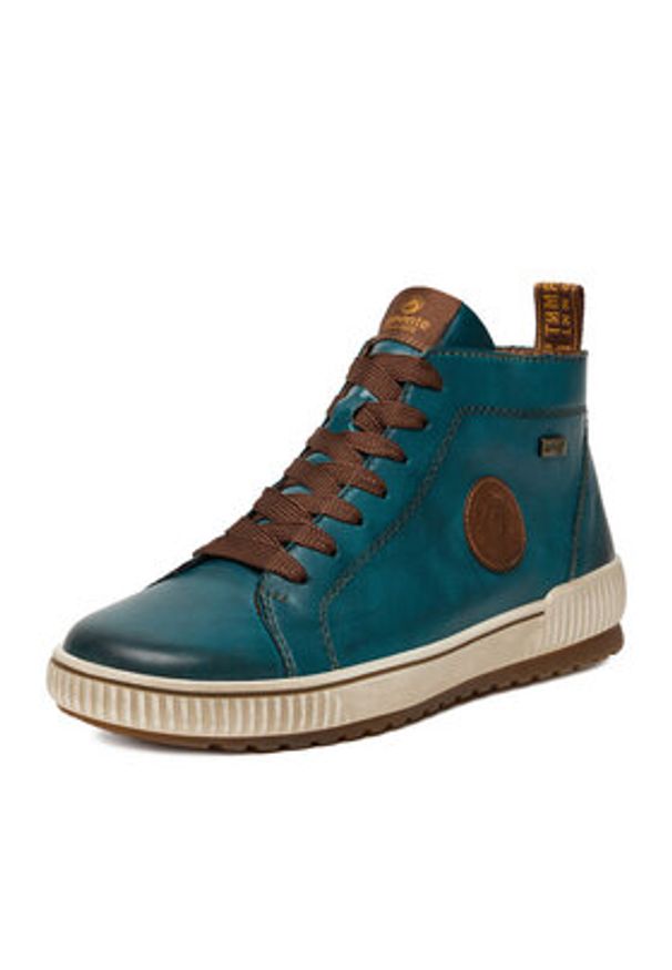 Remonte Trzewiki CEO-D0771-12 Niebieski. Kolor: niebieski. Materiał: skóra