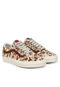 Vans Tenisówki Old Skool VN000D6WFSB1 Brązowy. Kolor: brązowy. Materiał: zamsz, skóra #4