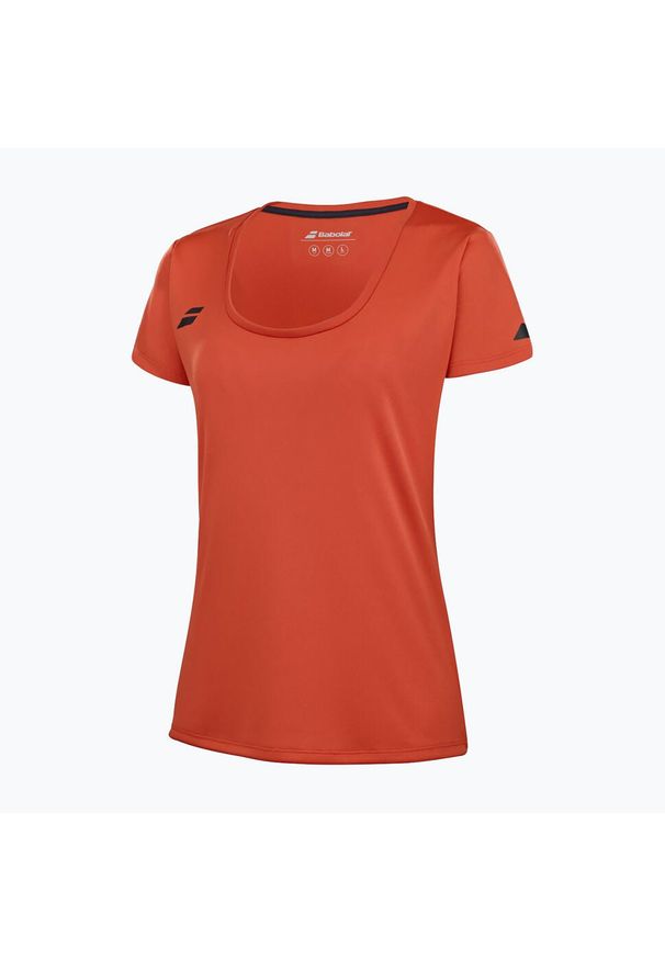 Koszulka dziecięca Babolat Play Cap Sleeve Top. Kolor: czerwony. Sport: tenis