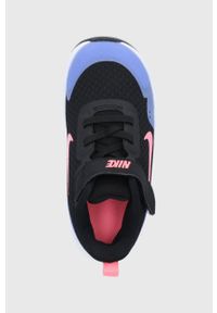 Nike Kids - Buty dziecięce WearAllDay. Nosek buta: okrągły. Zapięcie: rzepy. Kolor: czarny. Materiał: syntetyk, materiał, guma. Szerokość cholewki: normalna #2