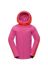 ALPINE PRO - Kurtka dziecięca Alpine Pro Nootko 2 - Wodoodporna i Ciepła 164-170. Kolor: zielony. Materiał: poliester, elastan. Styl: sportowy #1