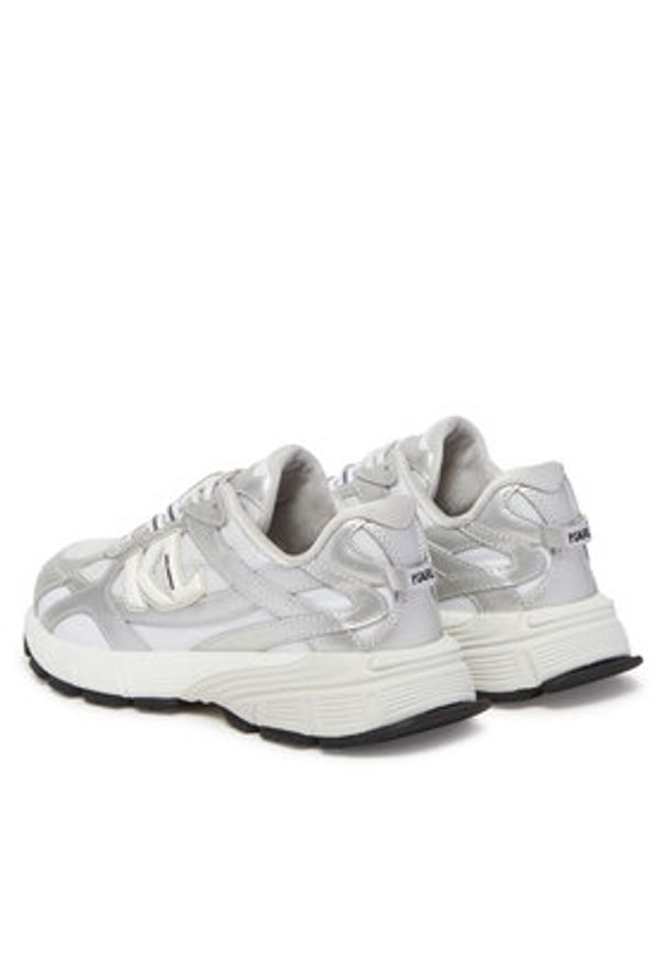 Karl Lagerfeld - KARL LAGERFELD Sneakersy Orion KL65525 Biały. Kolor: biały. Materiał: skóra