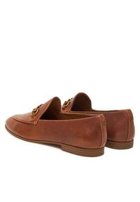Nokwol Loafersy Gale Brązowy. Kolor: brązowy. Materiał: skóra