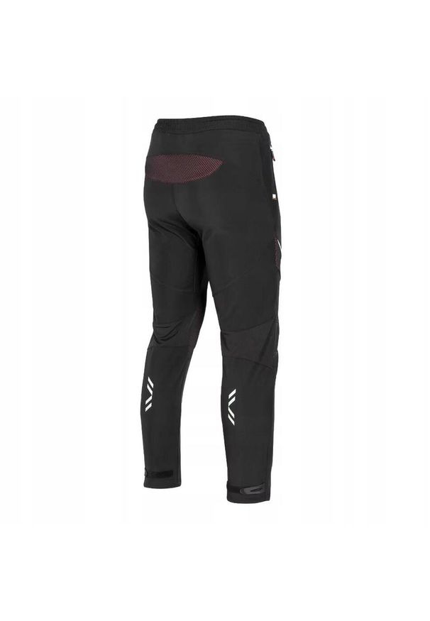 ROCKBROS - Spodnie sportowe Rockbros ocieplane wiatroszczelne unisex czarne rozmiar M. Kolor: czerwony, zielony, wielokolorowy, czarny. Materiał: elastan, poliester. Sport: kolarstwo