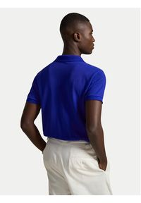 Polo Ralph Lauren Polo 710536856516 Niebieski Regular Fit. Typ kołnierza: polo. Kolor: niebieski. Materiał: bawełna #6
