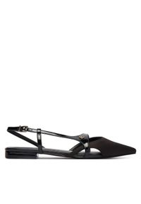 Just Cavalli Baleriny 80RA3S78 ZSE33 Czarny. Kolor: czarny. Materiał: materiał #1