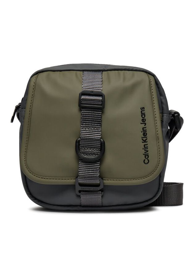 Calvin Klein Jeans Saszetka Utilitarian Sq Camerabag Flap18 K50K511510 Szary. Kolor: szary