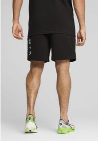 Puma - Męskie szorty dresowe PUMA × HYROX PUMA Black. Kolor: czarny. Materiał: dresówka. Sport: fitness
