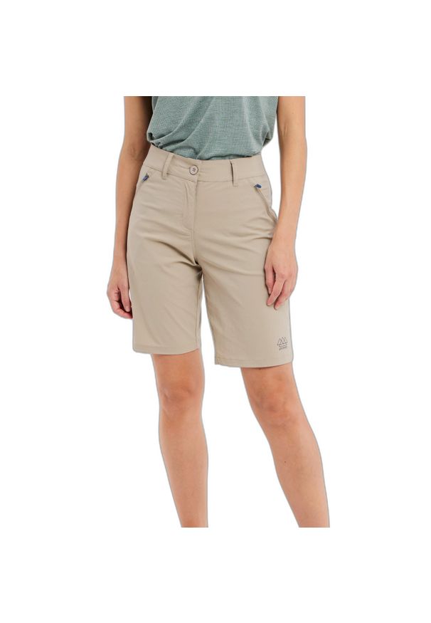 Szorty damskie Protest Prtcedro. Kolor: beżowy. Sezon: lato