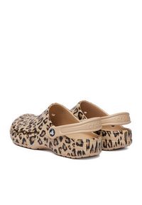 Crocs Klapki C-BAYA SEASONAL PRINTED CLOG 206230-2UA Brązowy. Kolor: beżowy #5