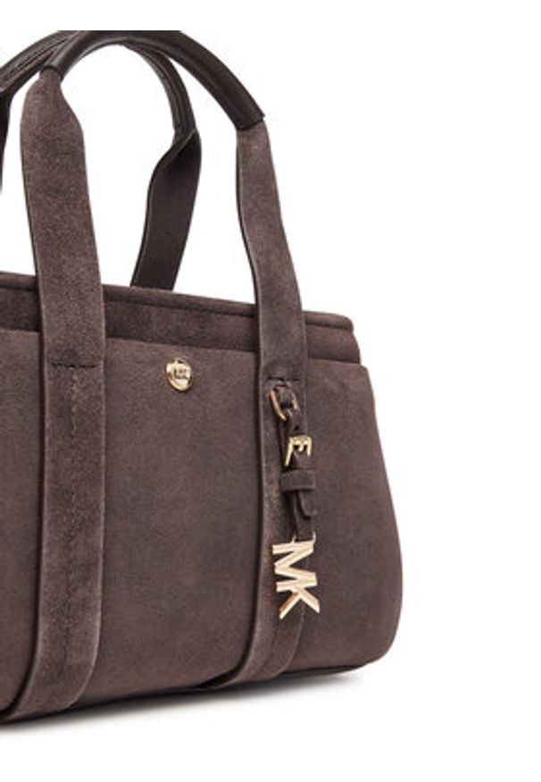 MICHAEL Michael Kors Torebka Romee 32F5G1ZC1S Brązowy. Kolor: brązowy. Materiał: skórzane, zamszowe