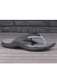 Japonki męskie Crocs MODI SPORT FLIP. Kolor: wielokolorowy, czarny, szary