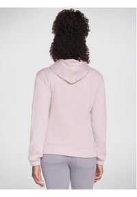 skechers - Skechers Bluza La Dreams Pullover Hoodie HD4 Różowy Regular Fit. Kolor: różowy. Materiał: bawełna #3