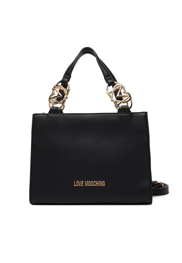 Love Moschino - Torebka LOVE MOSCHINO. Kolor: czarny