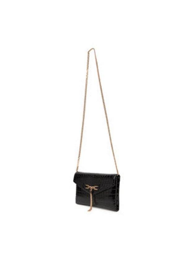 Elisabetta Franchi Torebka BS-56A-57E2-V340 Czarny. Kolor: czarny. Materiał: skórzane