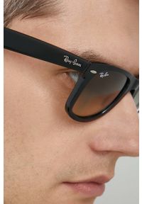 Ray-Ban okulary kolor czarny. Kolor: czarny #3