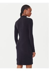 Guess Sukienka codzienna V5BK04 KCBF1 Czarny Slim Fit. Okazja: na co dzień. Kolor: czarny. Materiał: bawełna. Typ sukienki: proste. Styl: casual