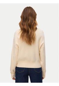 Vero Moda Sweter Gold Art 10332206 Beżowy Regular Fit. Kolor: beżowy. Materiał: syntetyk, wiskoza #6