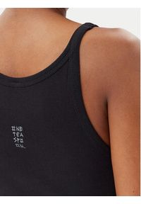 One Teaspoon Top Fine 26605 Czarny Slim Fit. Kolor: czarny. Materiał: bawełna #2