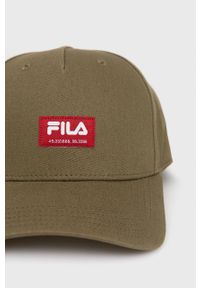 Fila czapka kolor zielony z aplikacją. Kolor: zielony. Wzór: aplikacja #3