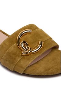 Coccinelle Klapki C-Me E4 SB2 17 01 01 Zielony. Kolor: zielony. Materiał: skóra, zamsz #6