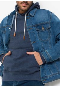 bonprix - Bluza z kapturem. Typ kołnierza: kaptur. Kolor: niebieski #2